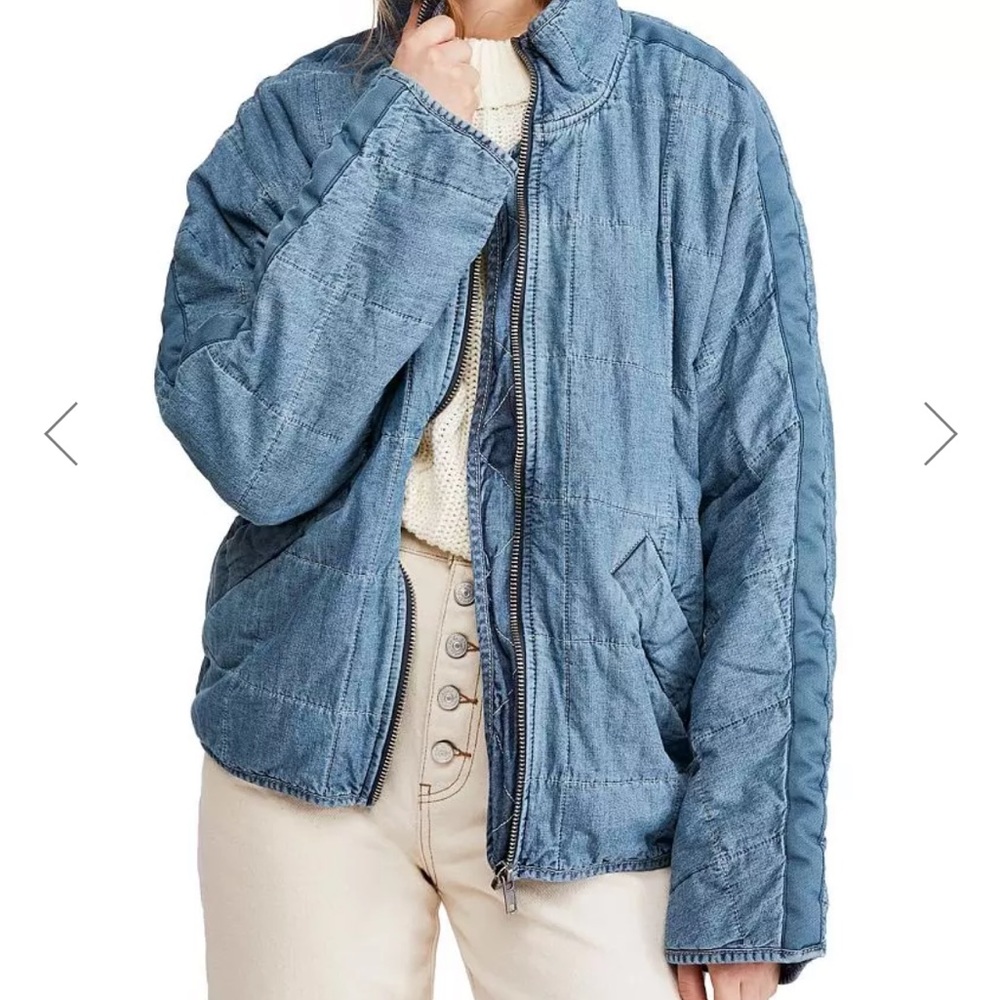 Free People Dolman Jean Jacket S